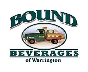 The logo for bound beverages of warwick.